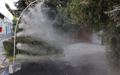 Frissítő pontok párahűtése